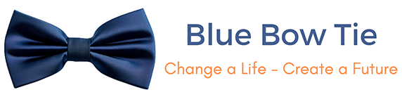 Blue Bow Tie logo